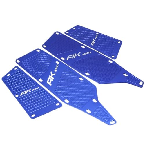Repose-Pieds de Moto en Aluminium Premium pour Scooter Kymco AK550 2017-2022