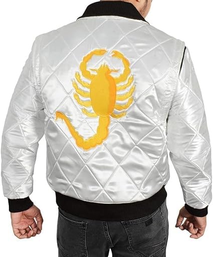 Souvenir Jacket - Mens Scorpion Logo Drive Satin Bomber Jacket - Ryan Gosling Drive Jacket2
