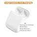 Wireless Charging Case Compatible with Airpods 2nd and 1st Generation, Replacement Charger Case Only with Bluetooth Pairing Sync Button - White (No Earbuds)