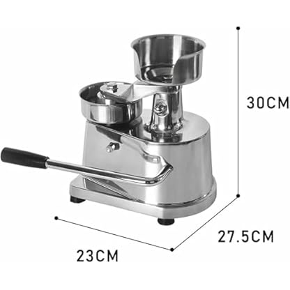 Burger-Maker-Maschine, manuelle Burger-Maschine: 150-mm-Fleischpresse für Hamburger-Maker im Geschäft – Bild 7