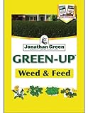 Jonathan Green (12345) Green-Up Weed & Feed - 21-0-3 Grass Fertilizer & Weed Killer (15,000 Sq. Ft.)