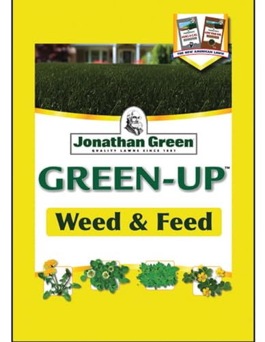 Jonathan Green (12345) Green-Up Weed & Feed - 21-0-3 Grass Fertilizer & Weed Killer (15,000 Sq. Ft.)