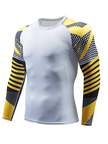 TTAO Mens Quick Dry Moisture Wicking Rash Guard Tops Slim Fit Fishing Hiking Running Shirt2