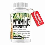 forte naturals vitamin d3 5000 iu supplement 125 mcg soft