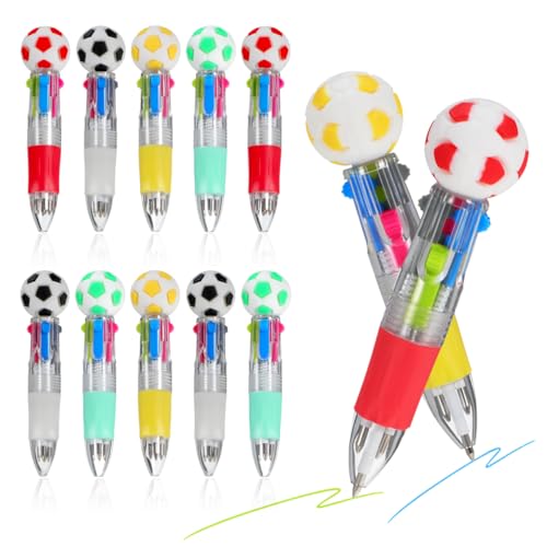 Cadeau anniversaire fan de foot avec ces stylos multicolores Homoyoyo