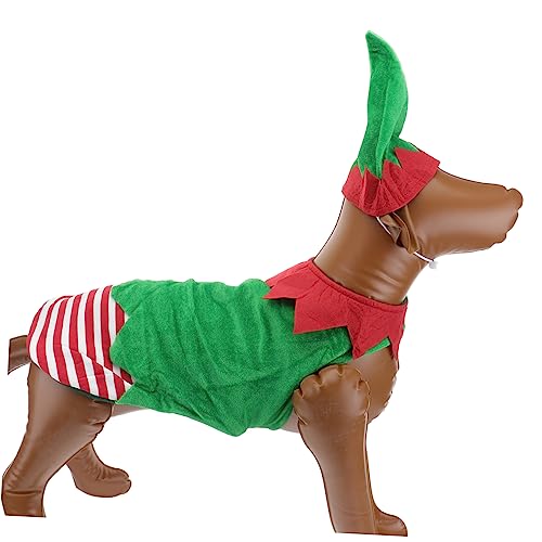 Disfraz Navideño para Perro XL Verde para Fiestas miniatura 4