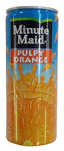 Image of Minute Maid Fruit Drink - Pulpy Orange, 240ml Tin