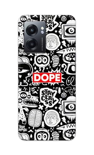 Image of Printed Hard Back Cover Case for Realme Narzo 50 5G Back Cover (Mixed Cartoons) -1111