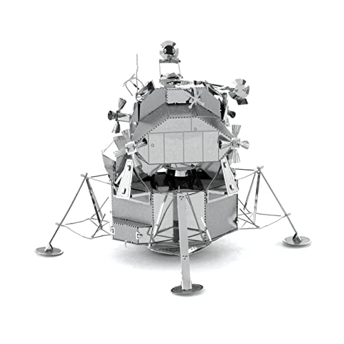 Assemblage Facile Maquette Métal 3D Apollo Lunar Module avec Pince de Précision Fascinations