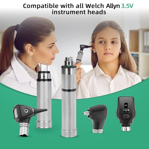 Image of 71000-A Direct Plug-in Rechargeable Handle | Compatible with all Welch Allyn 3.5V instrument heads, 3.5 volts of voltage