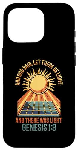 And God Said Let There Be Light �\�[���[�p�l�� �X�}�z�P�[�X iPhone 16 Pro �p