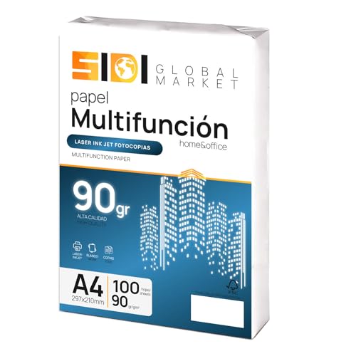 Papel A4 90Gr Marca Sidi Global Market