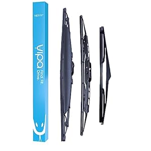Vipa Wiper Blade Set fits: KIA PICANTO TA Hatchback May 2011 to Feb 2017