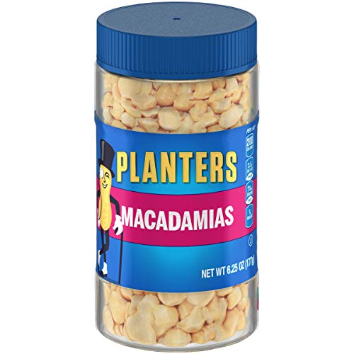 Planters Dry Roasted Salted Macadamias (6.25 oz Jar)