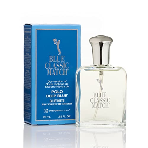 Pb Parfumsbelcam Blue Classic Match, Our Version Of An Iconic Designer Eau De Toilette Spray, 2.5 Fl Oz. #TOP2