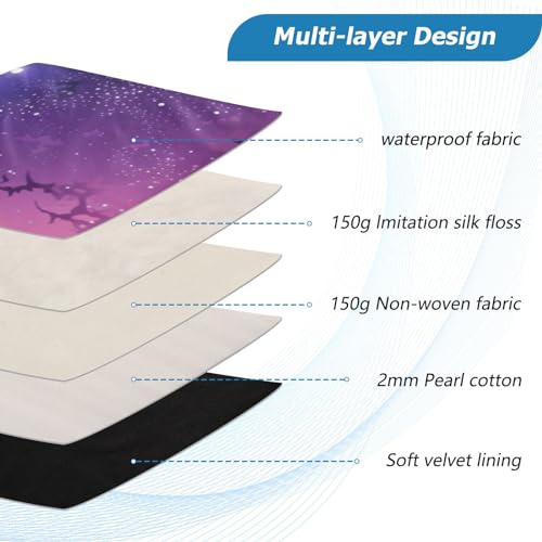 Funda para portátil 13-14 pulgadas impermeable morada miniatura 4