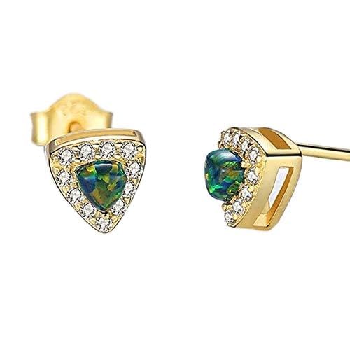 Boucles d'oreilles géométriques en opale pour illuminer vos tenues