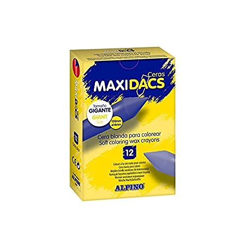 Alpine dx060120 – Wax Crayons 12 x