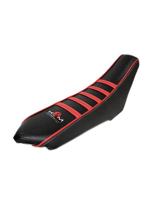 Housse de selle KRM Pro Ride rouge Rieju MRT 09 réparer assise usée
