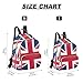 ALAZA British Flag Mini Backpack Purse for Women Travel Bag Fashion Daypack Back Pack Shoulder Bag