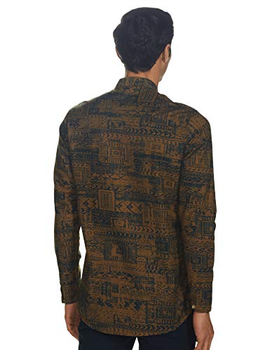 Image of Ethnix by Raymond Men's Cotton Regular Tunic Shirt