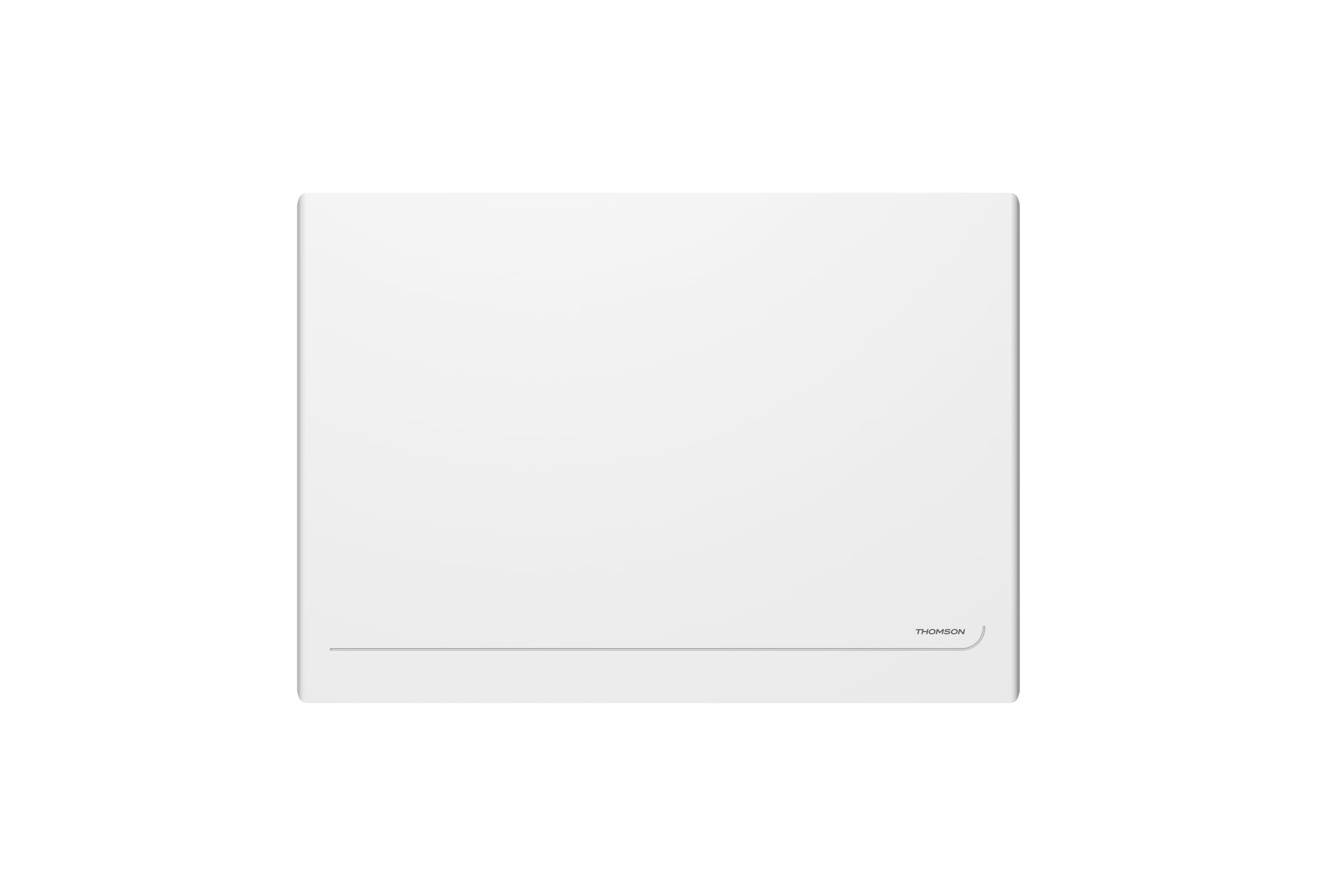 THOMSON - Radiatore elettrico fisso collegato WiFi inerzia secca ceramica con termostato intercambiabile 1000W THOMSON MILLA orizzontale bianco