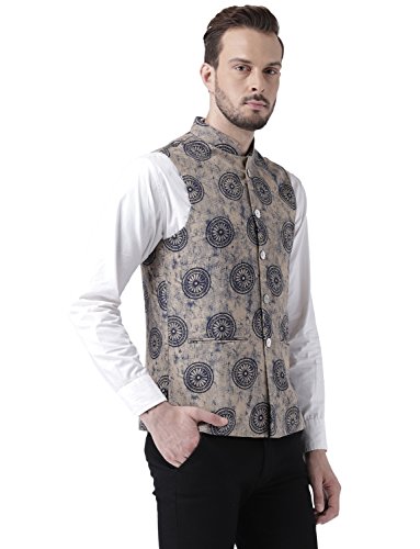 Image of KISAH Men's Art Silk Waist Coat