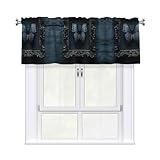 HHGFASD Cenefa de cortina con patrón de mariposas en marcos de fotos, lavandería y decoración de estudio