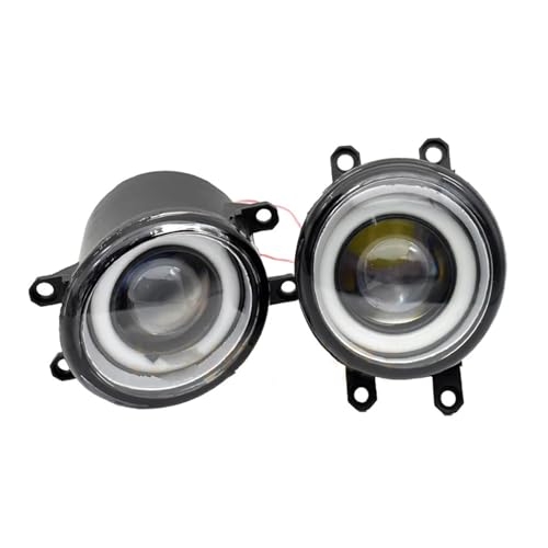 Feu antibrouillard Toyota Yaris Vios 2007-2010 avec halo LED pour une conduite sûre sous la pluie