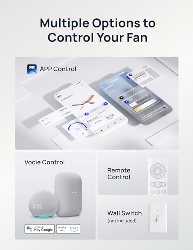 Dreo DR-HCF003S Smart Ceiling Fans With Lights And Remote thumb #2