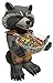 Marvel Universe Rocket Raccoon Candy Bowl Holder