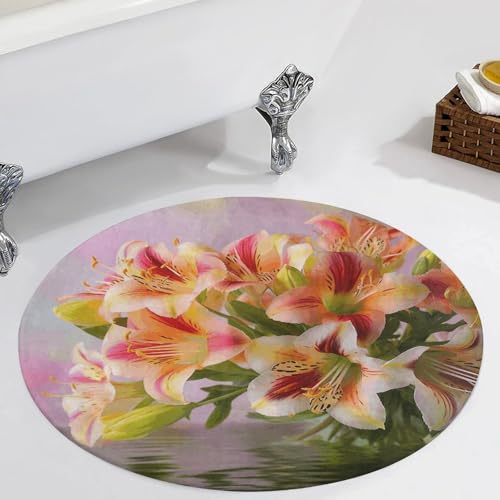 Alfombra de Alstroemeria para sala de estar que transforma tu decoración 6