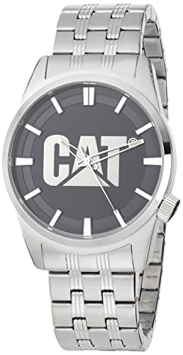 El Mejor Listado de Caterpillar Relojes disponible en línea para comprar. 41 CAT - Reloj Cat Icon Material Acero Brazalete Color Plata - Análogo