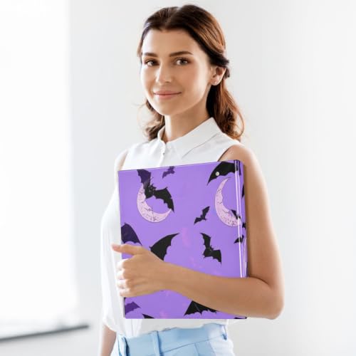 Classeur à anneaux en D avec poches pour ranger vos cours