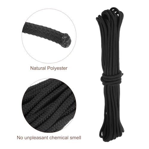 Corde à linge tressée en polyester 8 mm ultra résistante