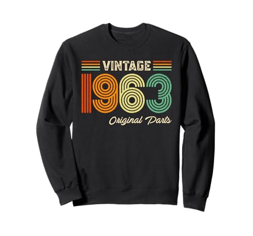 Vintage 1963 Original Parts Birthday 1963 Men Women Vintage �g���[�i�[