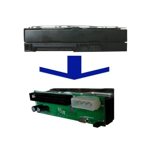 KALEA INFORMATIQUE Pata IDE till Sata hårddisk adapter omvandlare 3,5 HDD parallell med seriell ATA