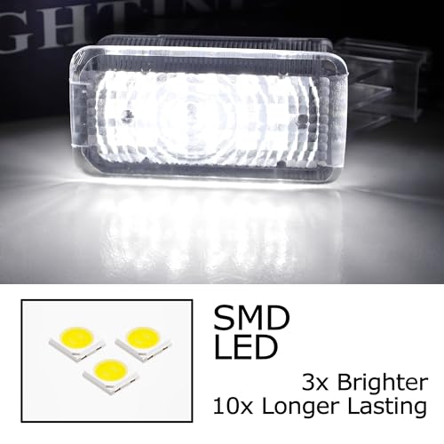 iJDMTOY Xenon White 18-SMD Full LED para puertas Acura miniatura 2
