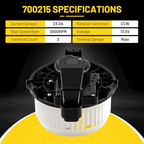 Image of 700215 HVAC Blower Motor Fit for Dodge Journey 2014-2020
