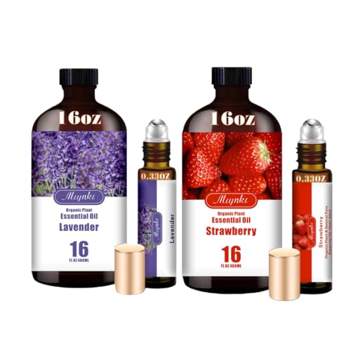 Set de Aceites Esenciales Lavanda y Fresa 2 Pack 16oz