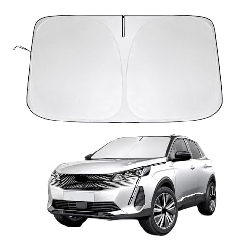 Pare-Soleil Vitres Peugeot 3008 Anti Chaleur et Blocs Pliables Rayons