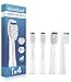 Produktbild Extra Sensitive Aufsteckbürsten von demirdental für Oral-B Pulsonic Aufsteckbürsten Sensitive Plus Aufsteckbürsten, Ersatzbürsten für sehr empfindliche Zähne, 4 Stück
