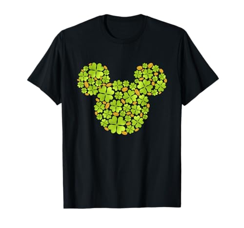 T-shirt Mickey Saint-Patrick Disney vêtement vert idéal pour fête et pub irlandais