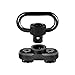 TPO Quick Detach QD Sling Swivel Mount w/Push Button Compatible with Mlok System for 2 Point Sling (1.25