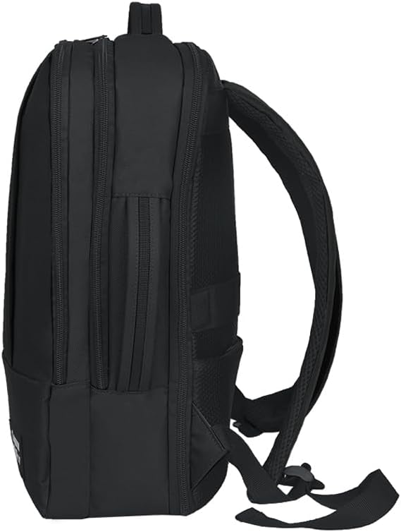 Bellanca Air Canada And WestJet Personal Item Size Backpack Under Seat Carry-on Bag Flair Airlines Hand Luggage (Black, 16x12x4/6In) - Image 5