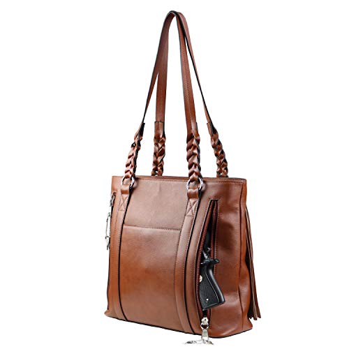 Bolso Tote Bella de Cuero con Cremalleras de Seguridad miniatura 5