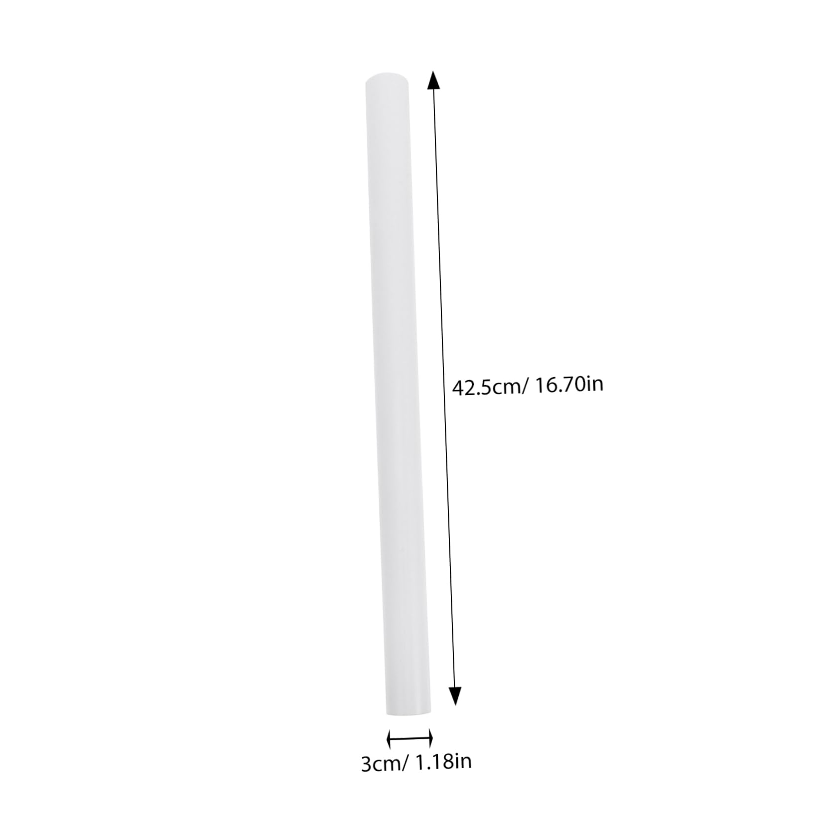 NUOBESTY 6pcs Abs Artwork Storage Tubes Versatile Painting Calligraphy and Document Holders Lightweight Design