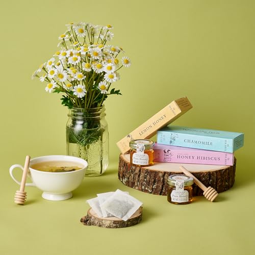 Set de regalo de miel y té Winnie-the-Pooh clásico con 3 sabores miniatura 4