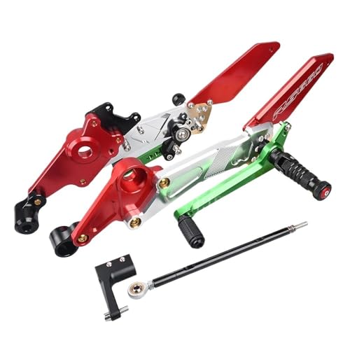 Repose-pieds pilote réglables pour moto Tuono 660 et RS660 2022