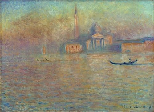 Tableau Saint Georges Majeur Claude Monet - Le cadeau idéal pour passionnés de peinture